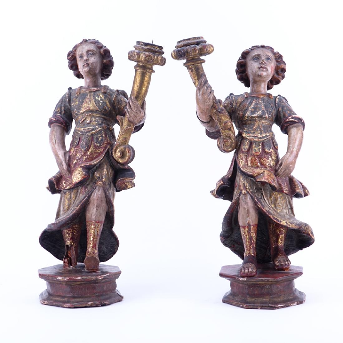 Pair of Late 18th or Early 19th Century Italian Wood (1 of 6)