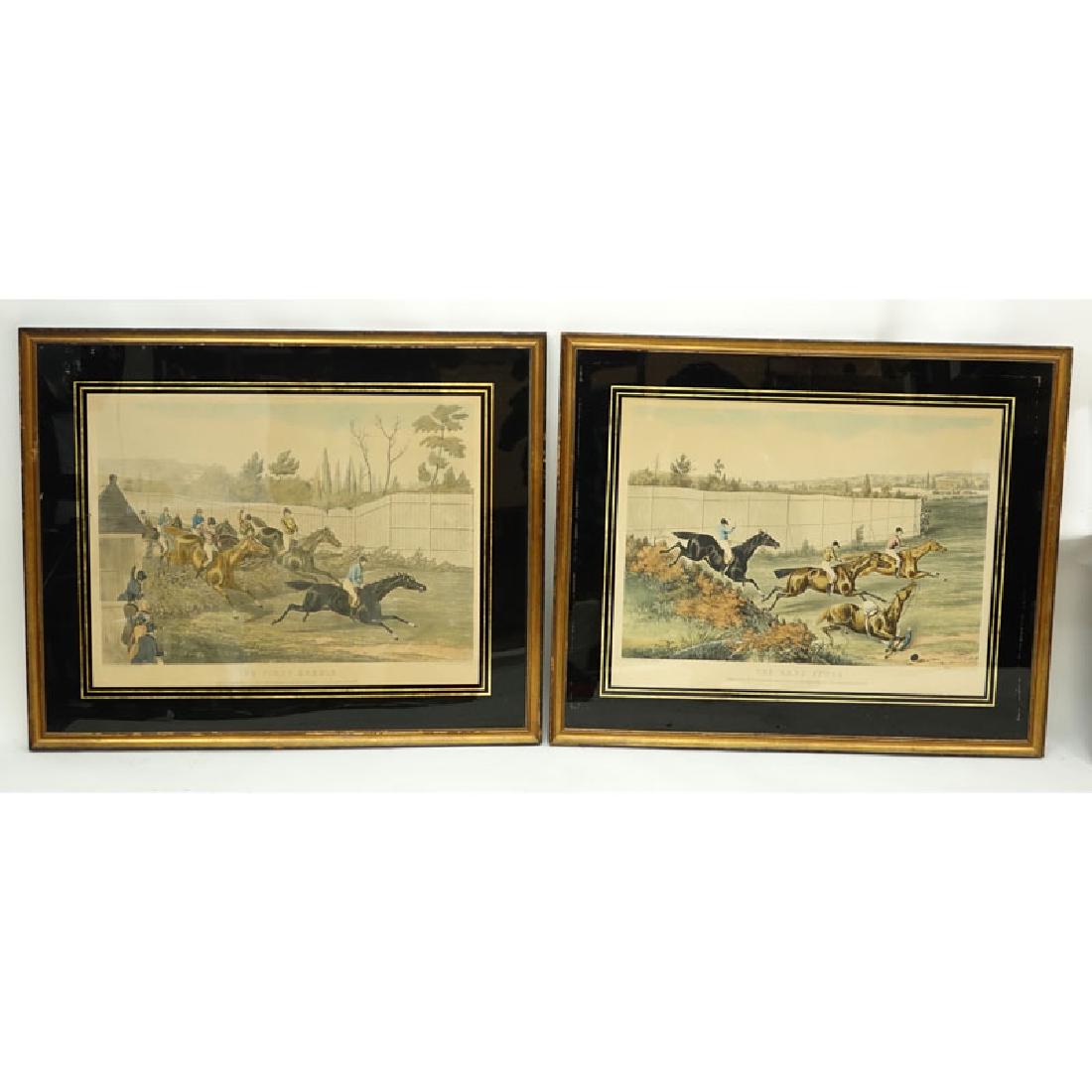 After: Henry Alken, British  (1810 - 1894) Steeple (1 of 6)