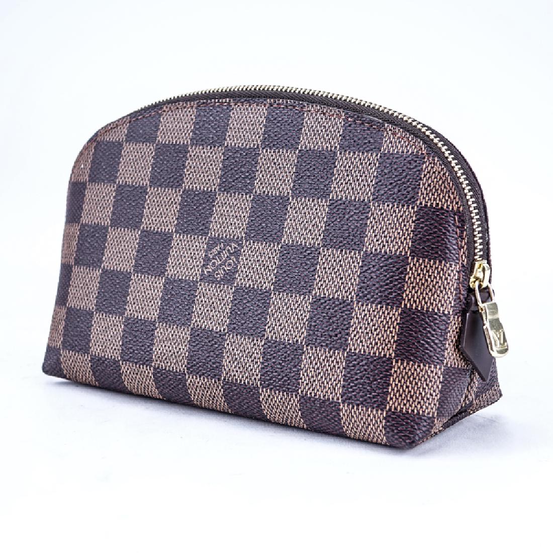 Louis Vuitton Damier Ebene Brown Coated Canvas Cosmetic (1 of 7)