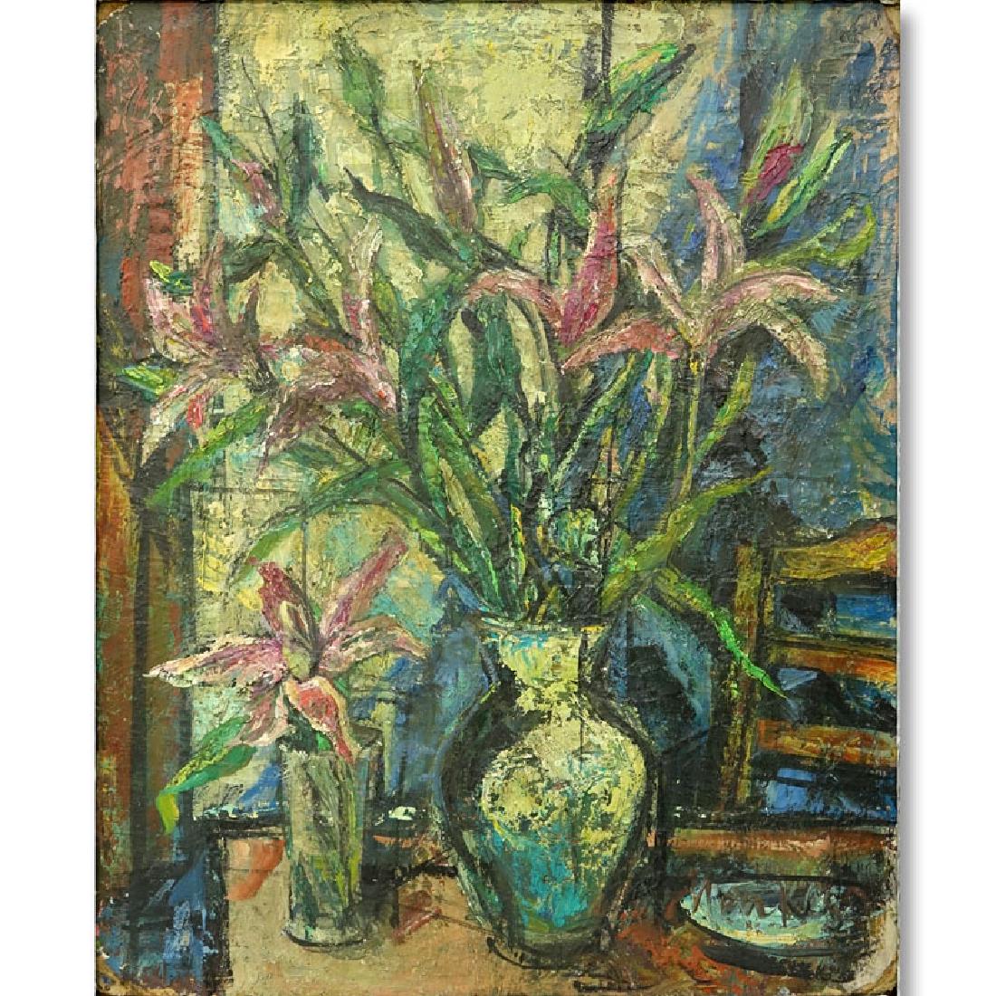 Sigmund Menkes, Polish/American (1896 - 1986) Oil on (1 of 9)