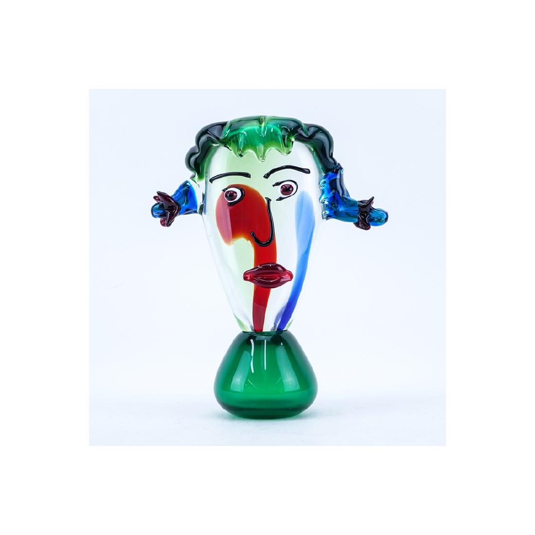 Mid Century Venetian Murano Style Art Glass Clown (1 of 4)