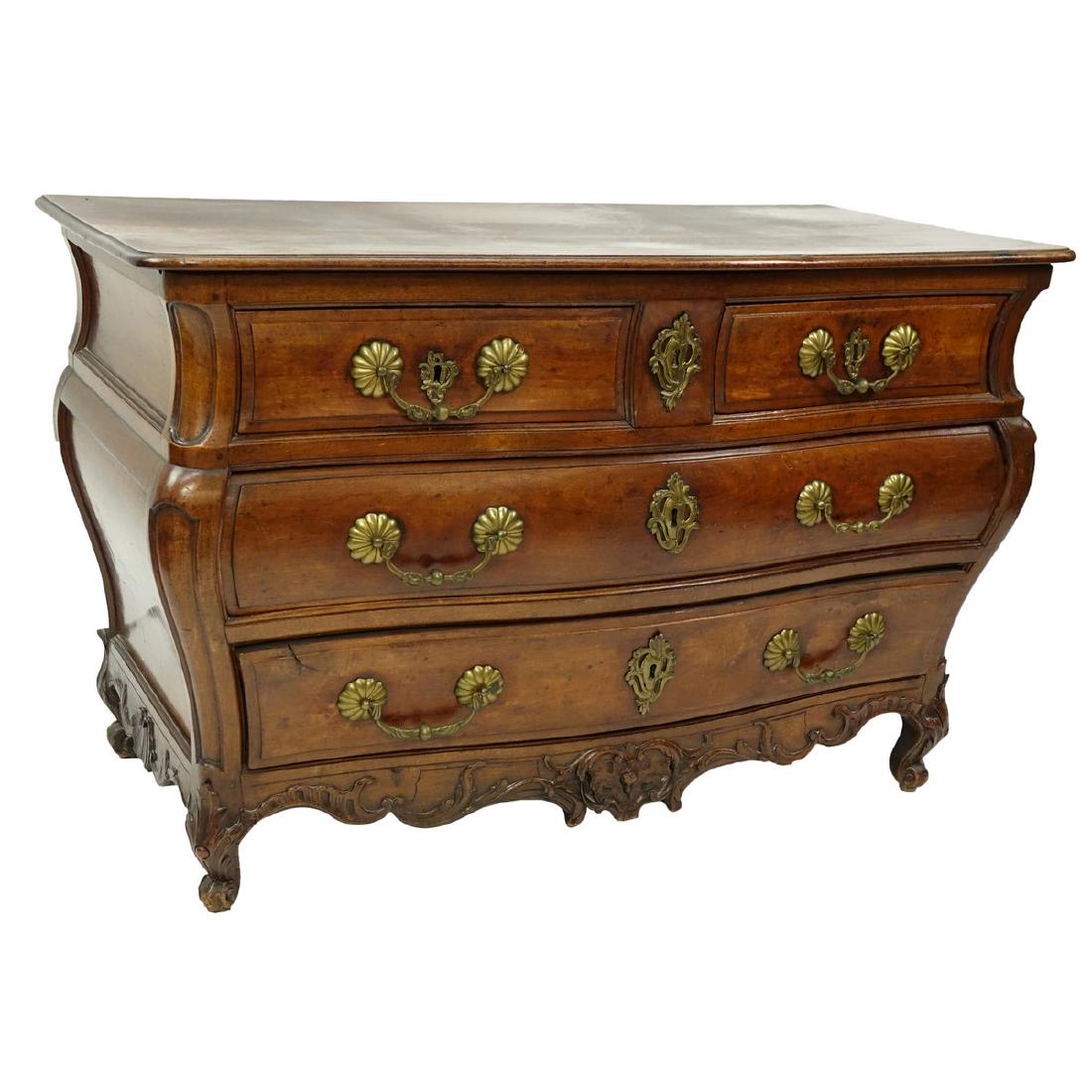 Good 18/19th Century Louis XV French Carved Walnut (1 of 3)
