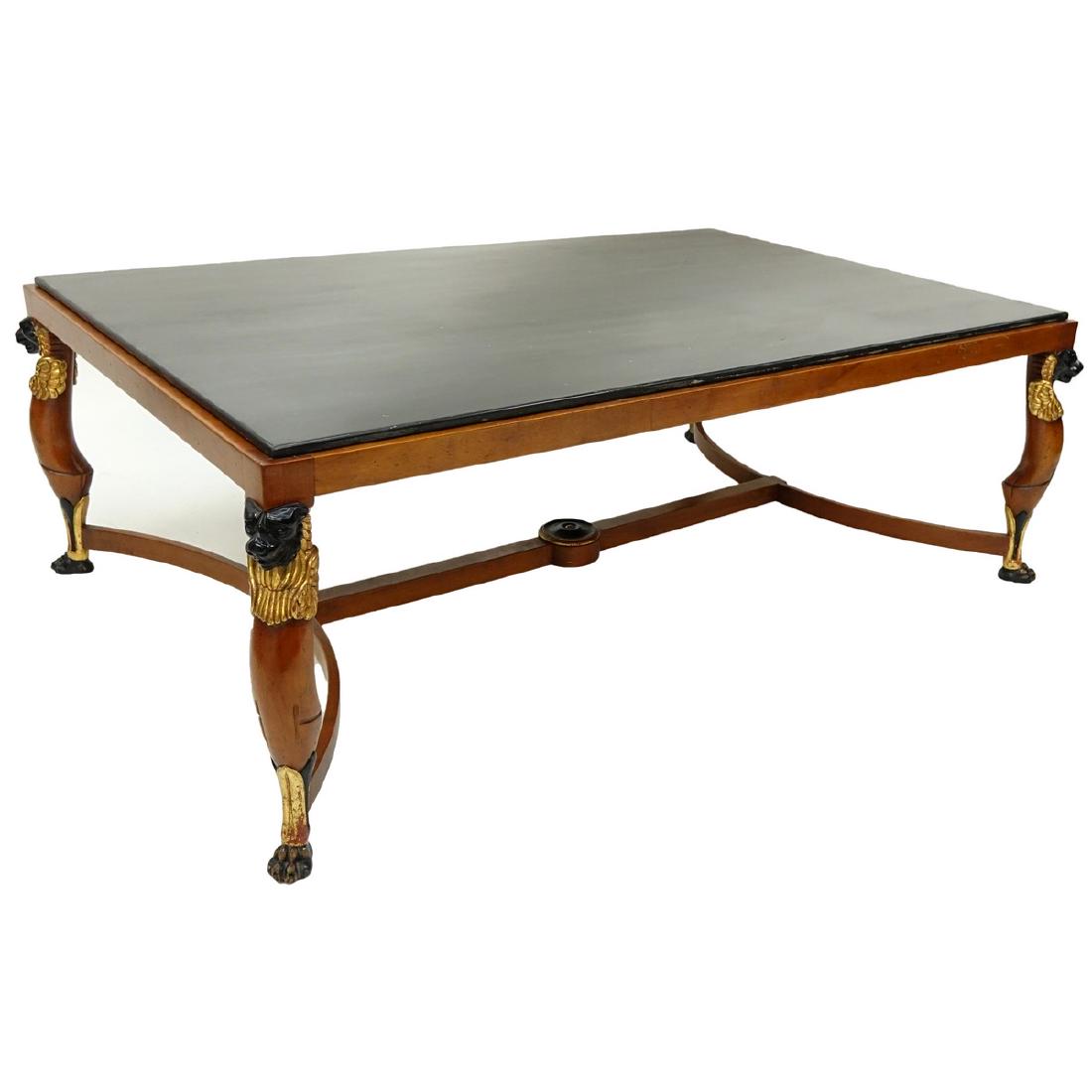 Mid Century Empire Style, Parcel Gilt, Egyptian Revival (1 of 3)