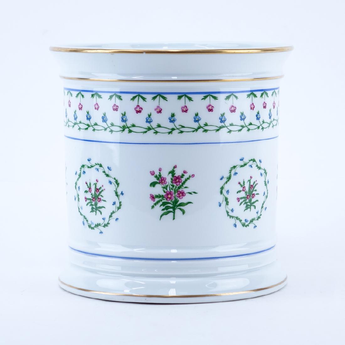 A. Raynaud Limoges Handpainted Cachepot. (1 of 4)