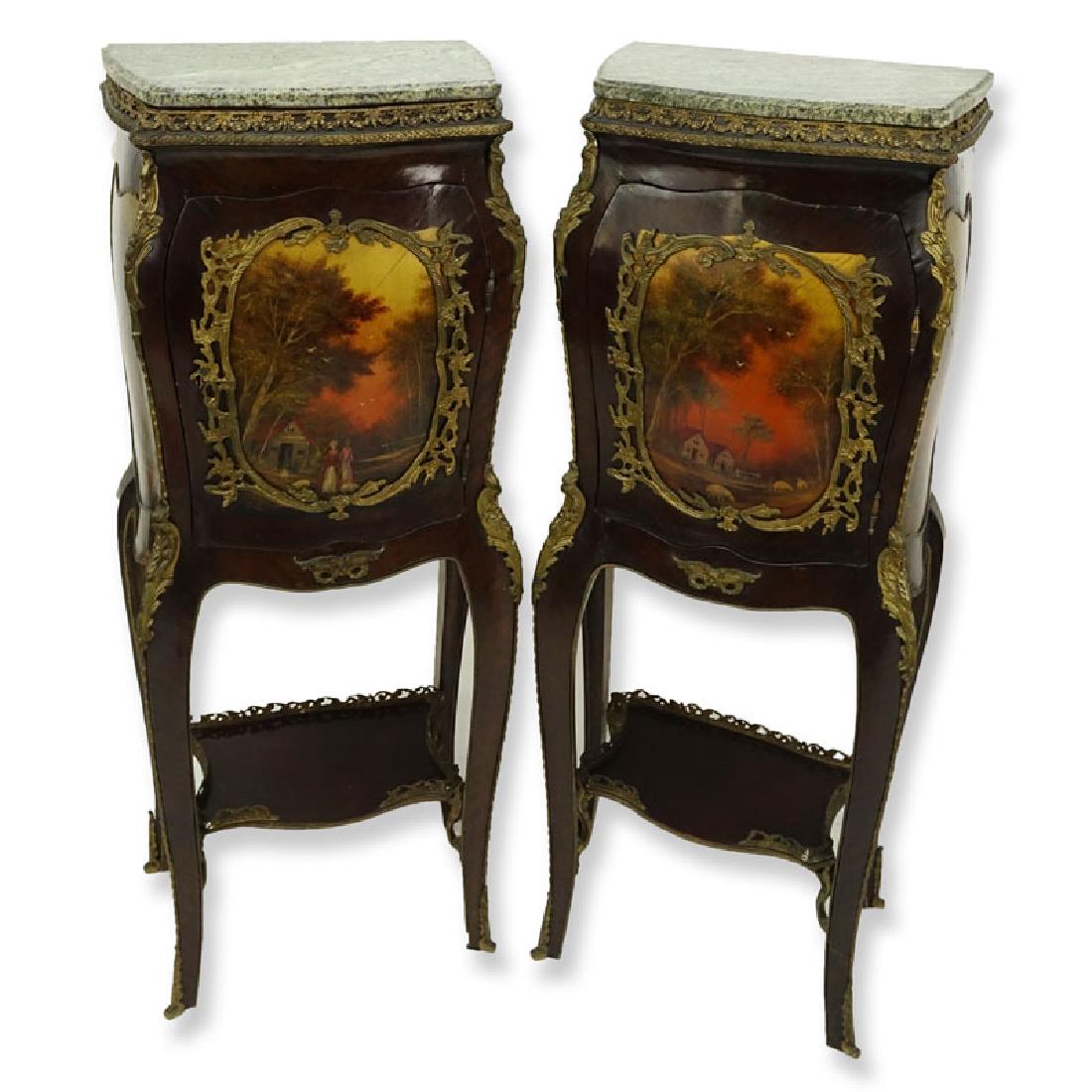 Pair of 20th Century Louis XV Style and Vernis Martin (1 of 8)
