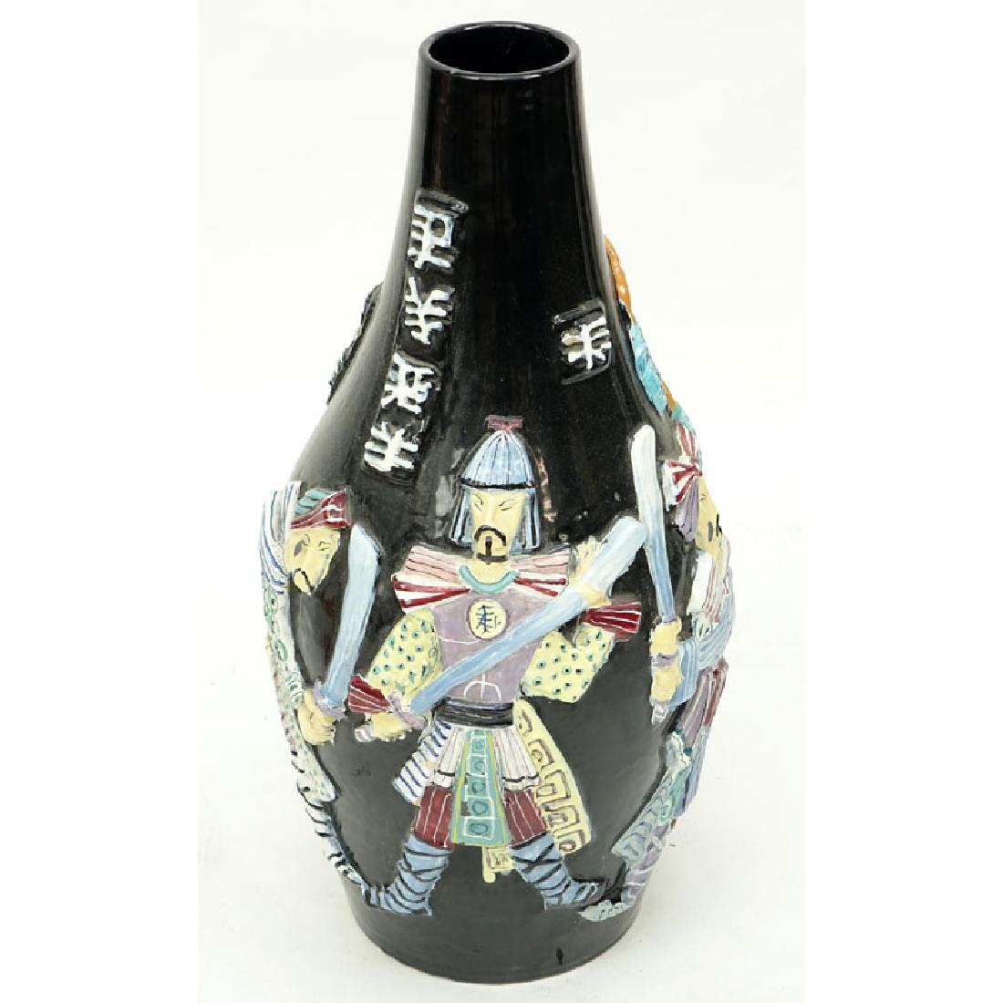 Large Mid Century Vase San Polo Italy Hand Painted (1 of 7)