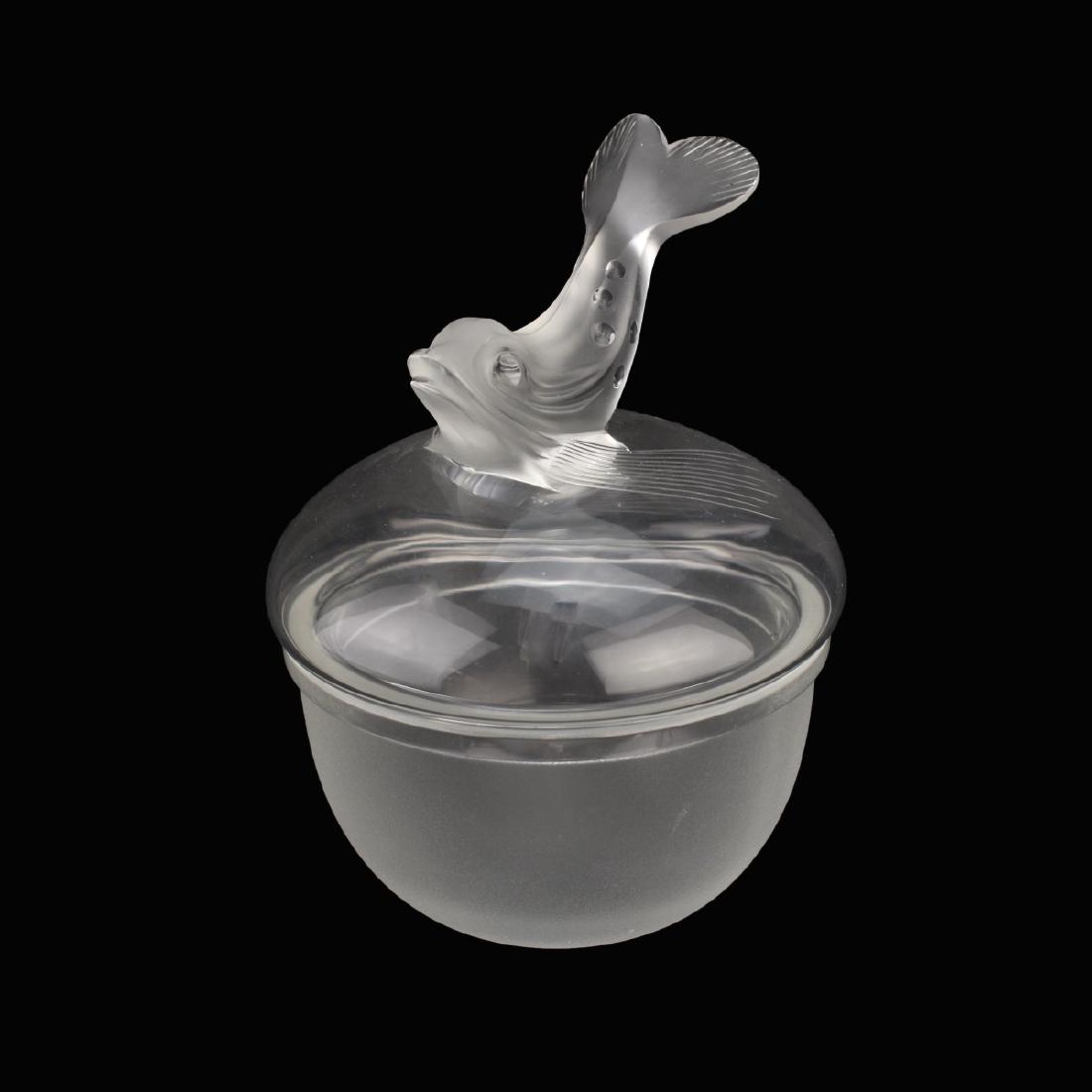 Lalique Fish Covered Vanity Box (1 of 3)