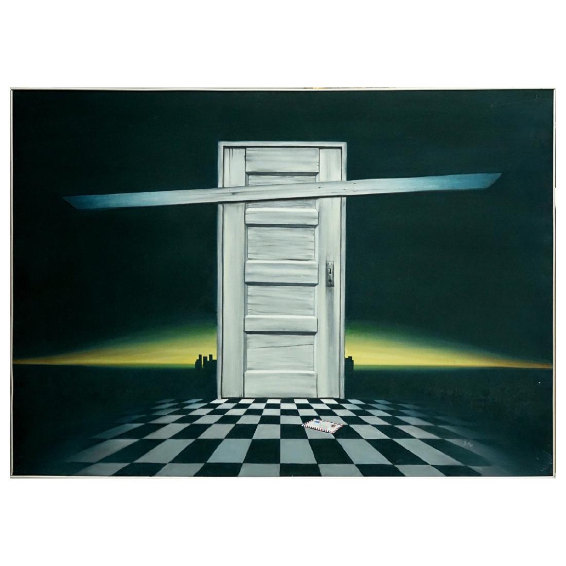 Sutainder Soni, Indian (20th C) Oil On Canvas (1 of 6)