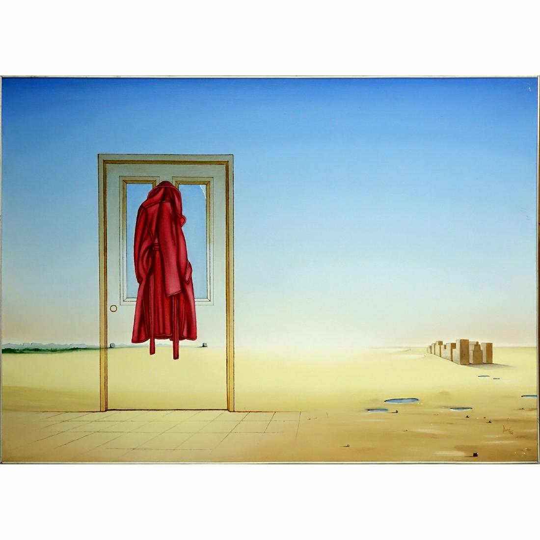 Sutainder Soni, Indian (20th C) Oil On Canvas (1 of 6)