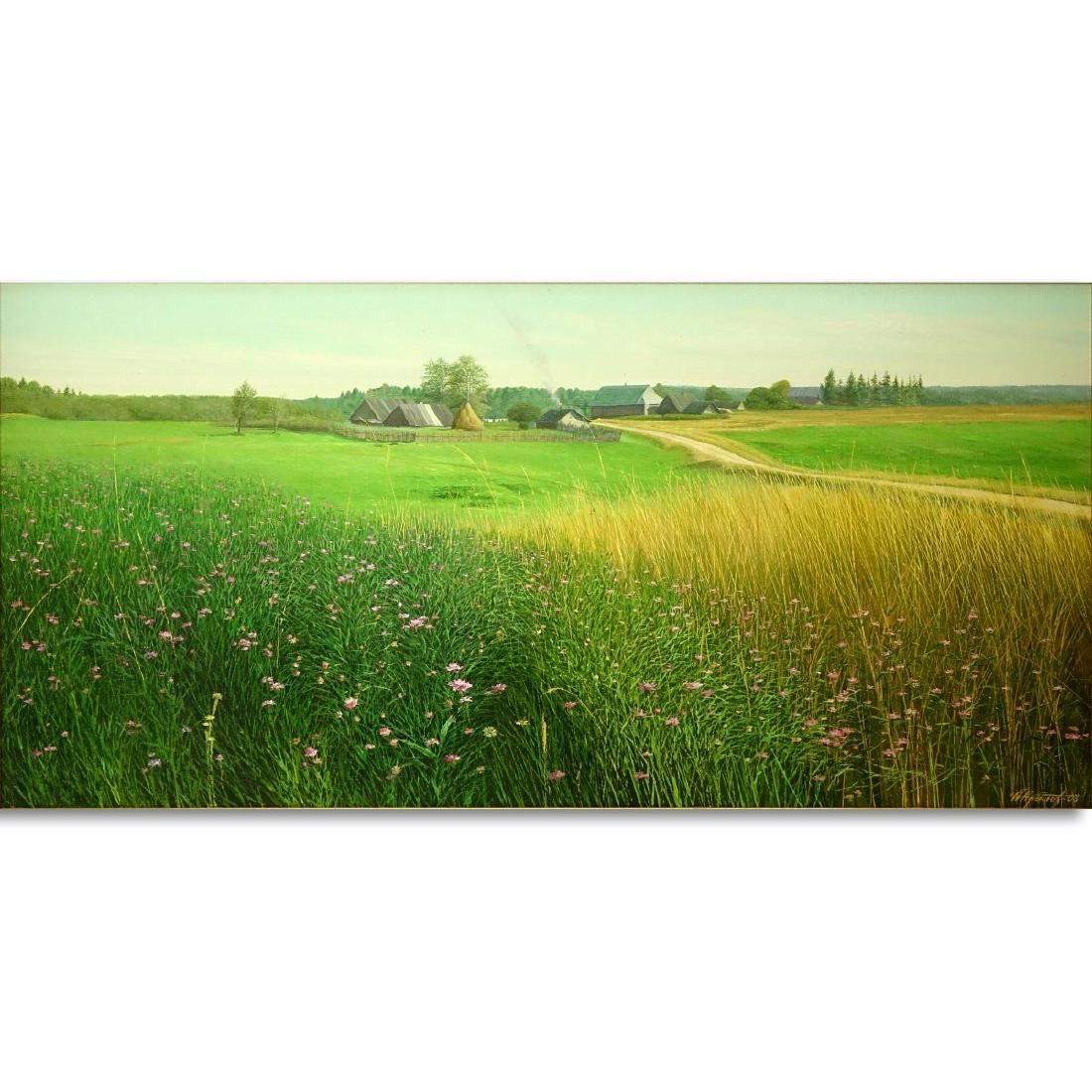 I. Krilov, Russian (20th C) Oil On Canvas (1 of 7)