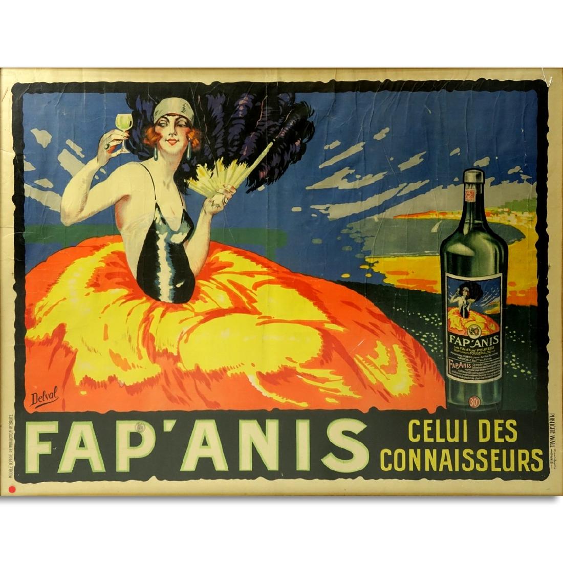 Robert Delval, French (b.1934) Lithograph Poster, (1 of 5)