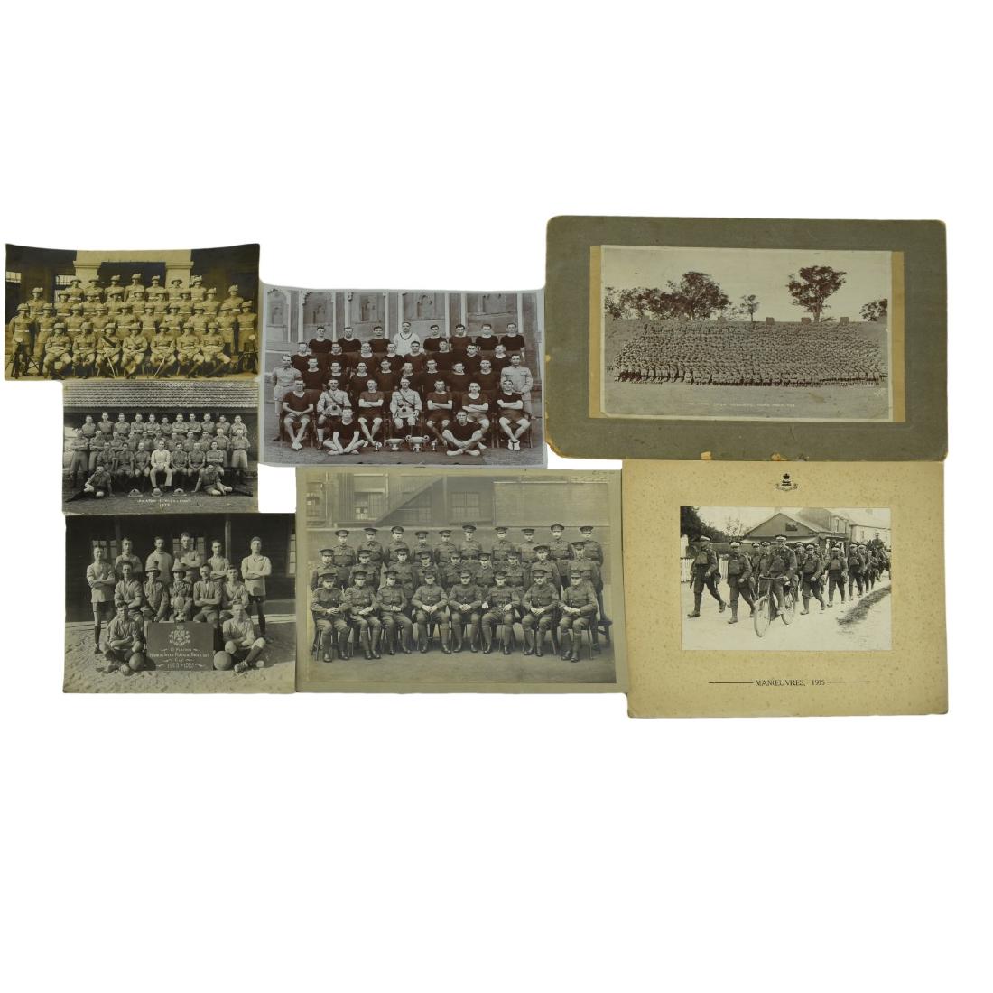 Grouping Of Seven (7) Old Military Photographs (1 of 1)