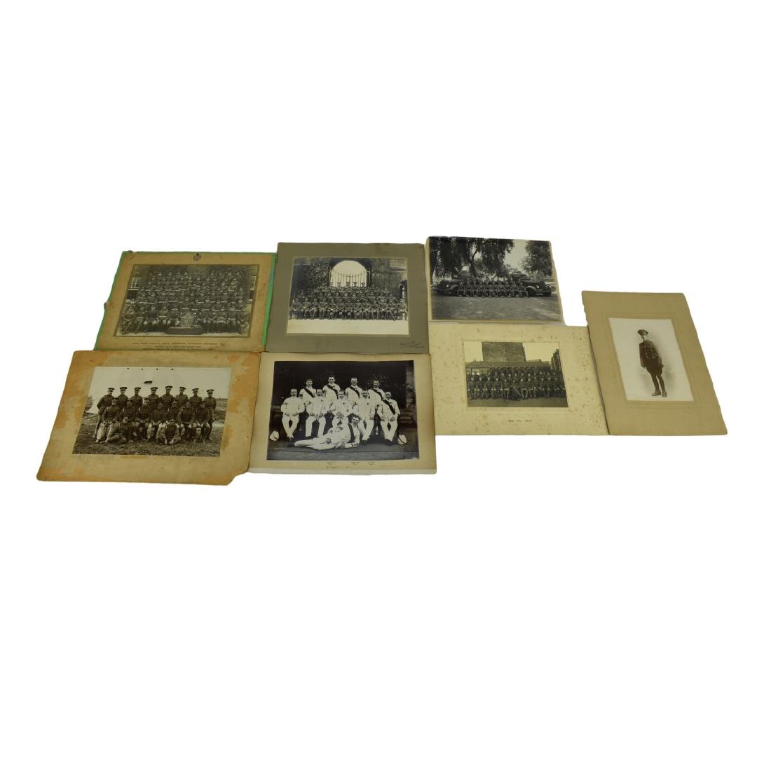 Grouping Of Seven (7) Old Photographs On Matting (1 of 1)