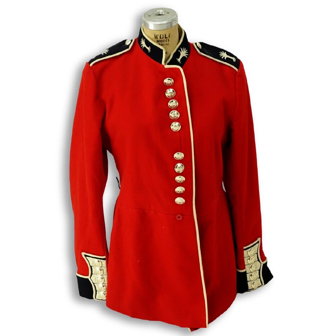 British Army Welsh Guards Red Wool Tunic Coat. (1 of 9)