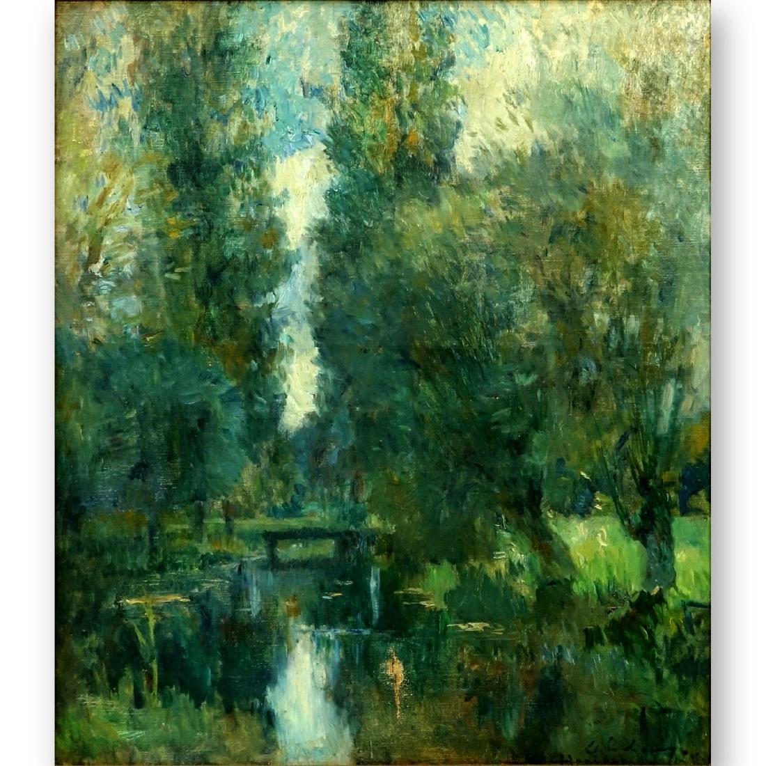 Charles Lebourg, French Oil on Canvas (1 of 5)