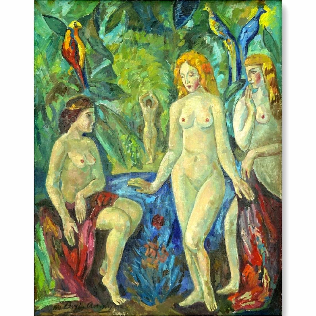 Boris Anisfeld, Russian (1878 - 1973) Oil/Canvas (1 of 6)