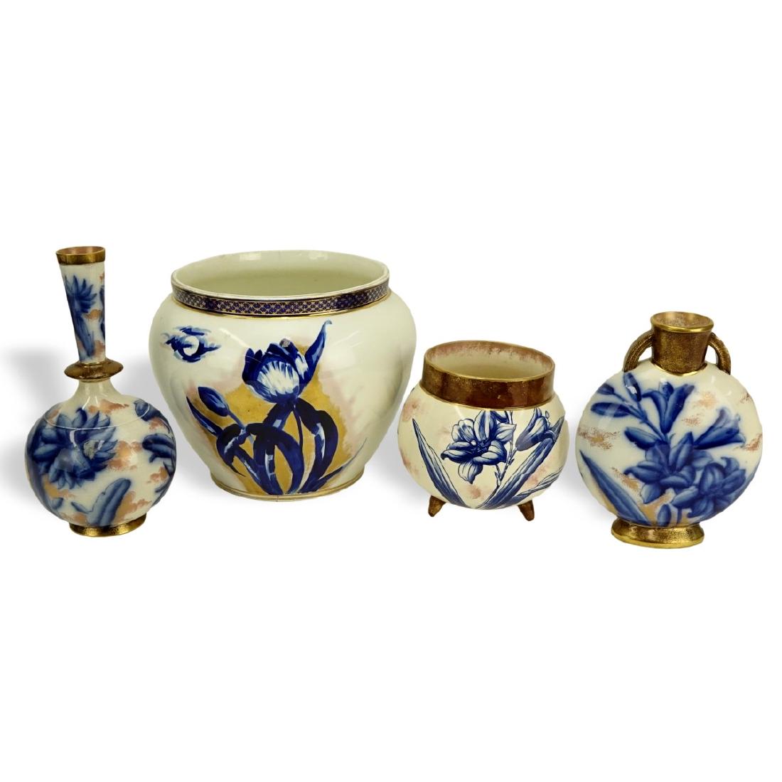 Four (4) English Pottery Vases (1 of 7)