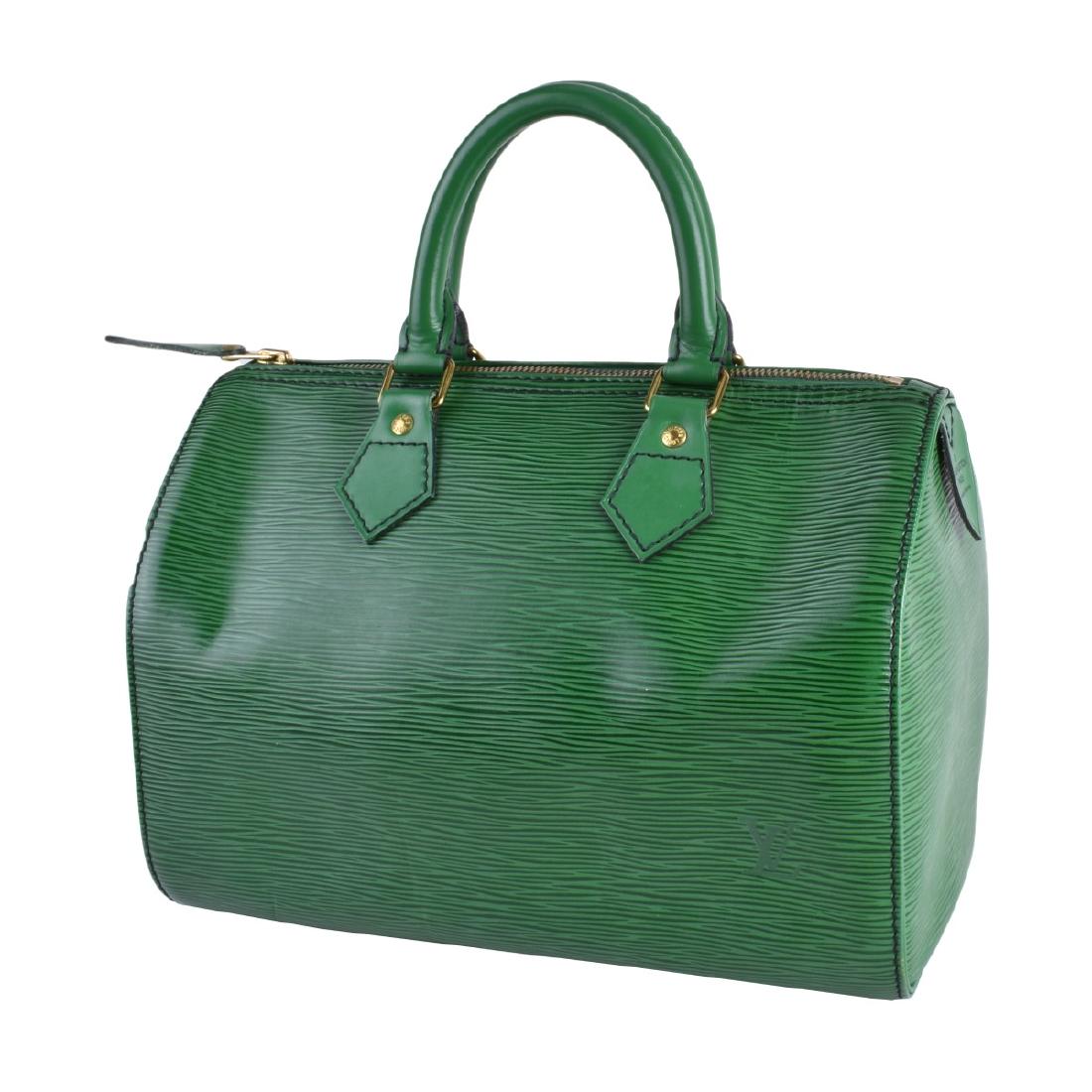 Louis Vuitton Green Epi Leather Speedy 25 Bag (1 of 5)