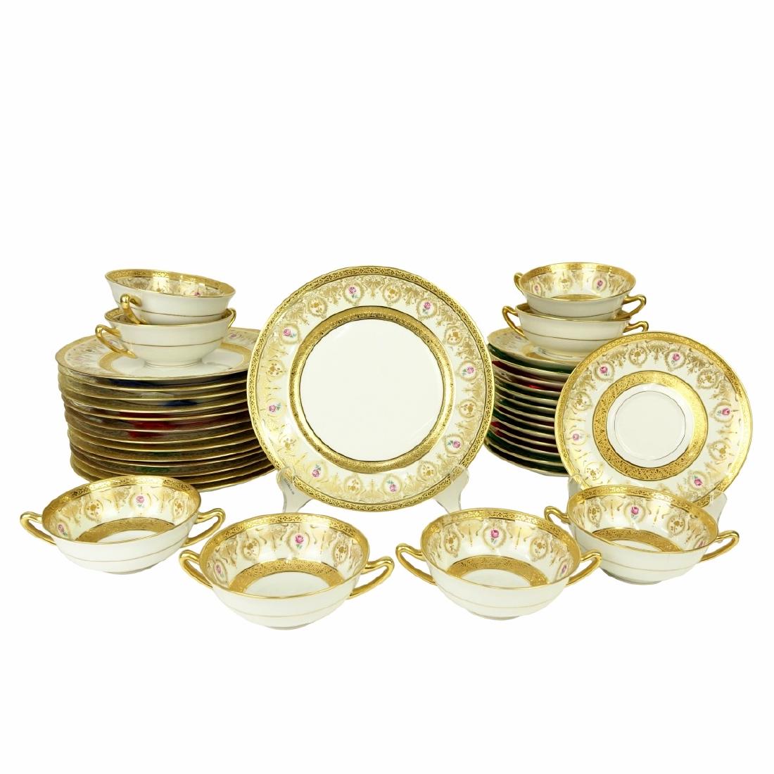 Vintage Limoges Porcelain Partial Luncheon Set (1 of 2)