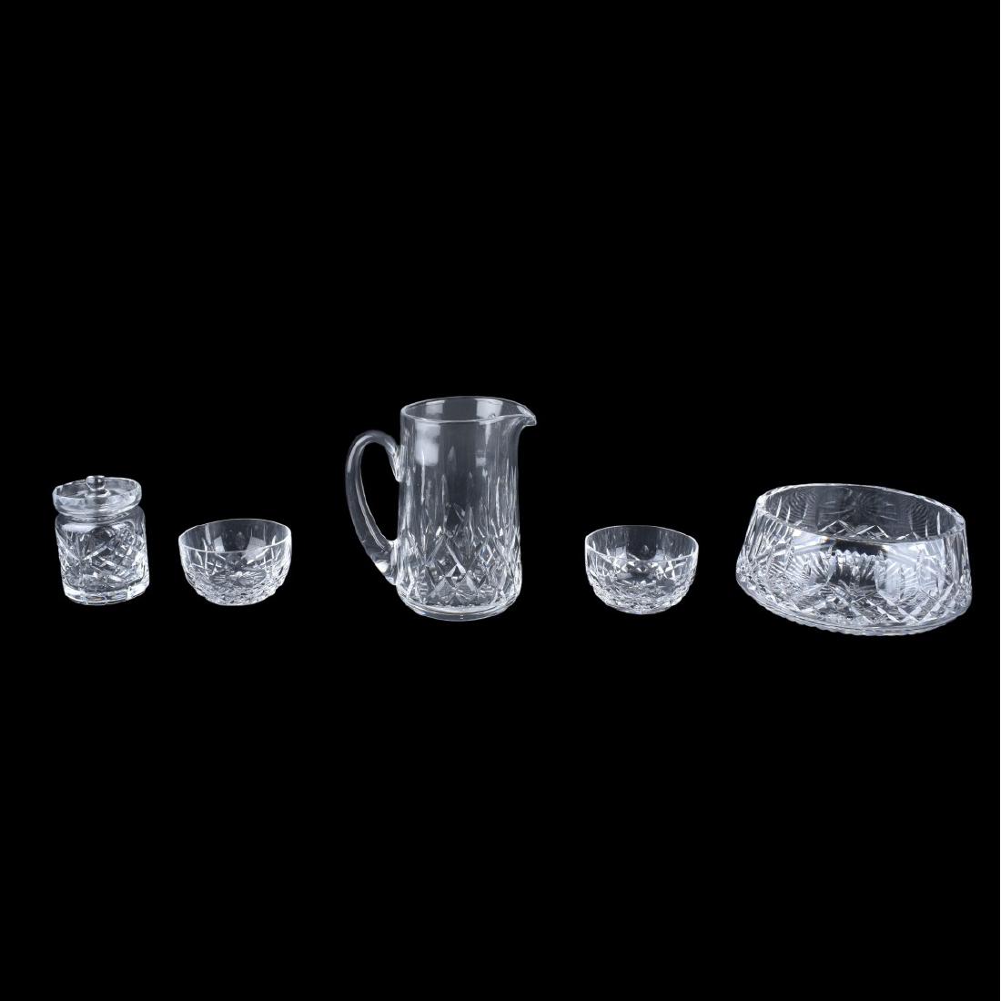 Grouping of Five (5) Waterford Crystal Tableware (1 of 5)