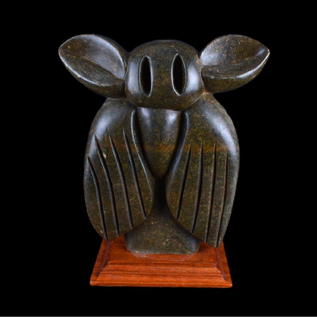 Fanizani Akuda Carved Stone Shona Sculpture (1 of 3)