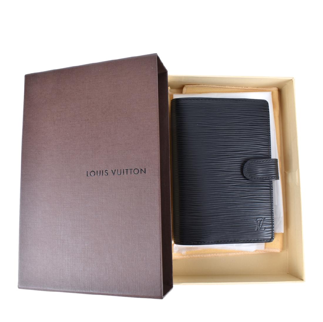 Louis Vuitton Black Epi Leather Agenda Cover PM (1 of 3)