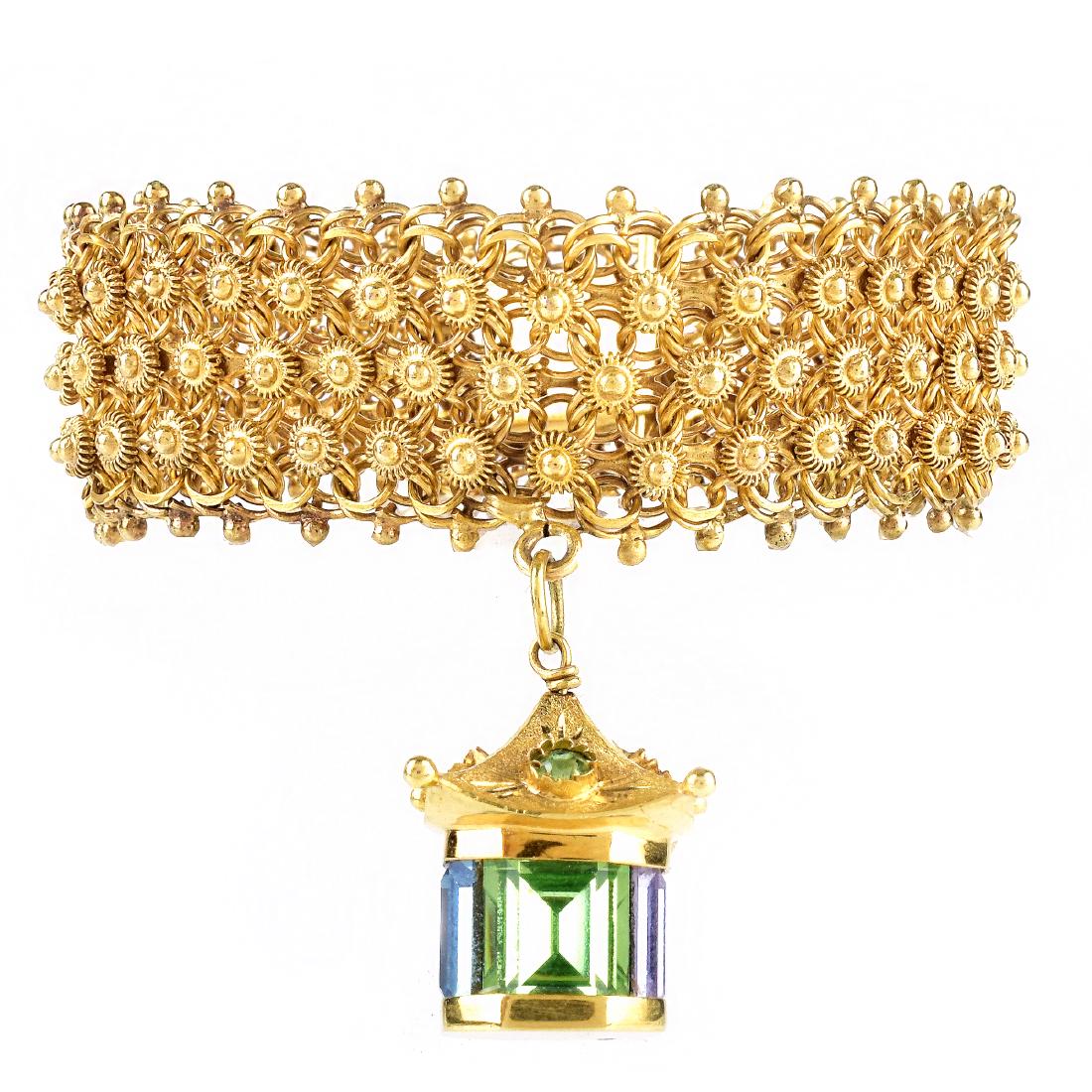 14K Gold Charm Bracelet (1 of 5)