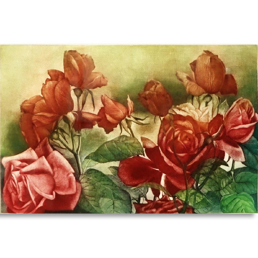 Gatja H. Rothe, American/German Mezzotint (1 of 5)