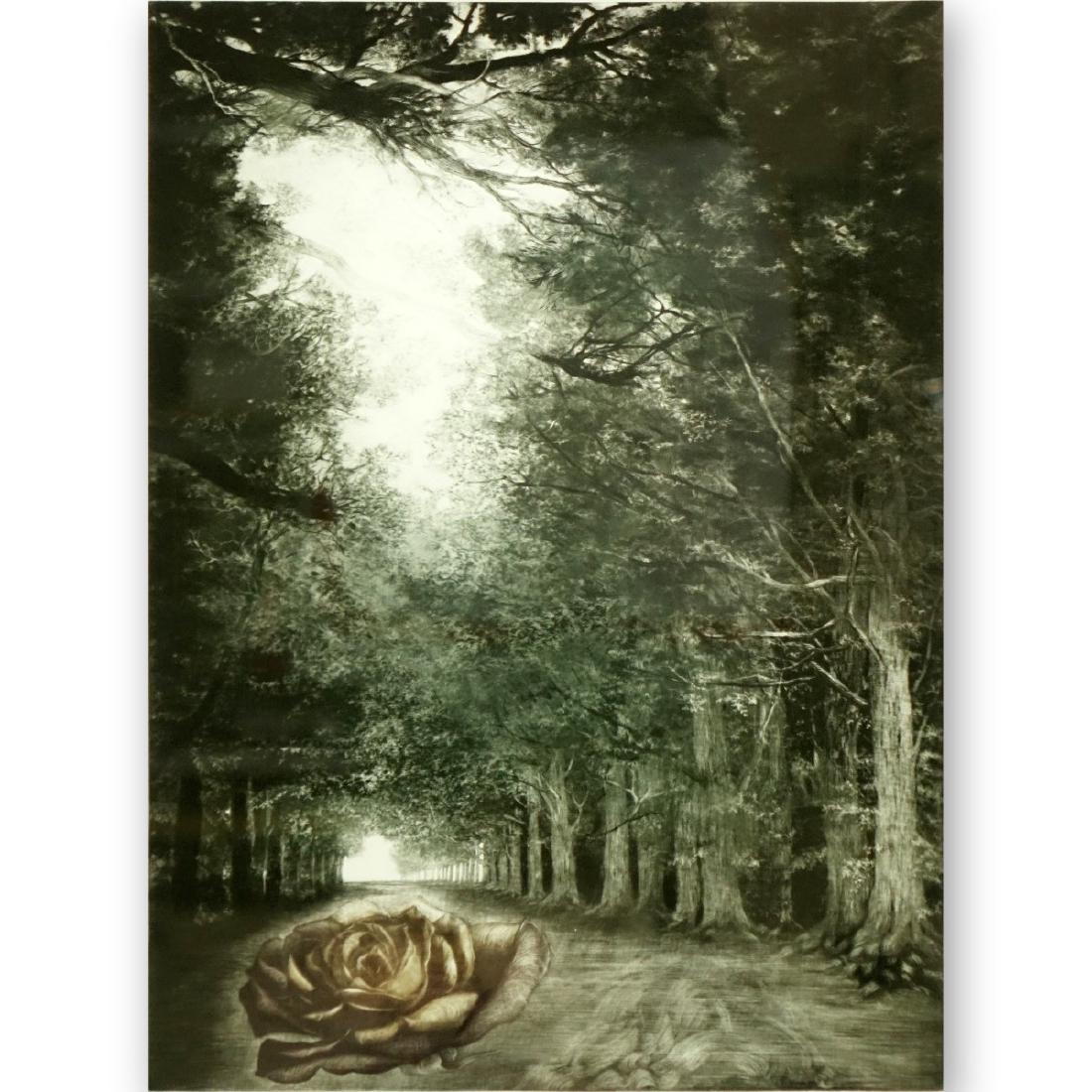 Gatja H. Rothe, American/German Mezzotint (1 of 6)