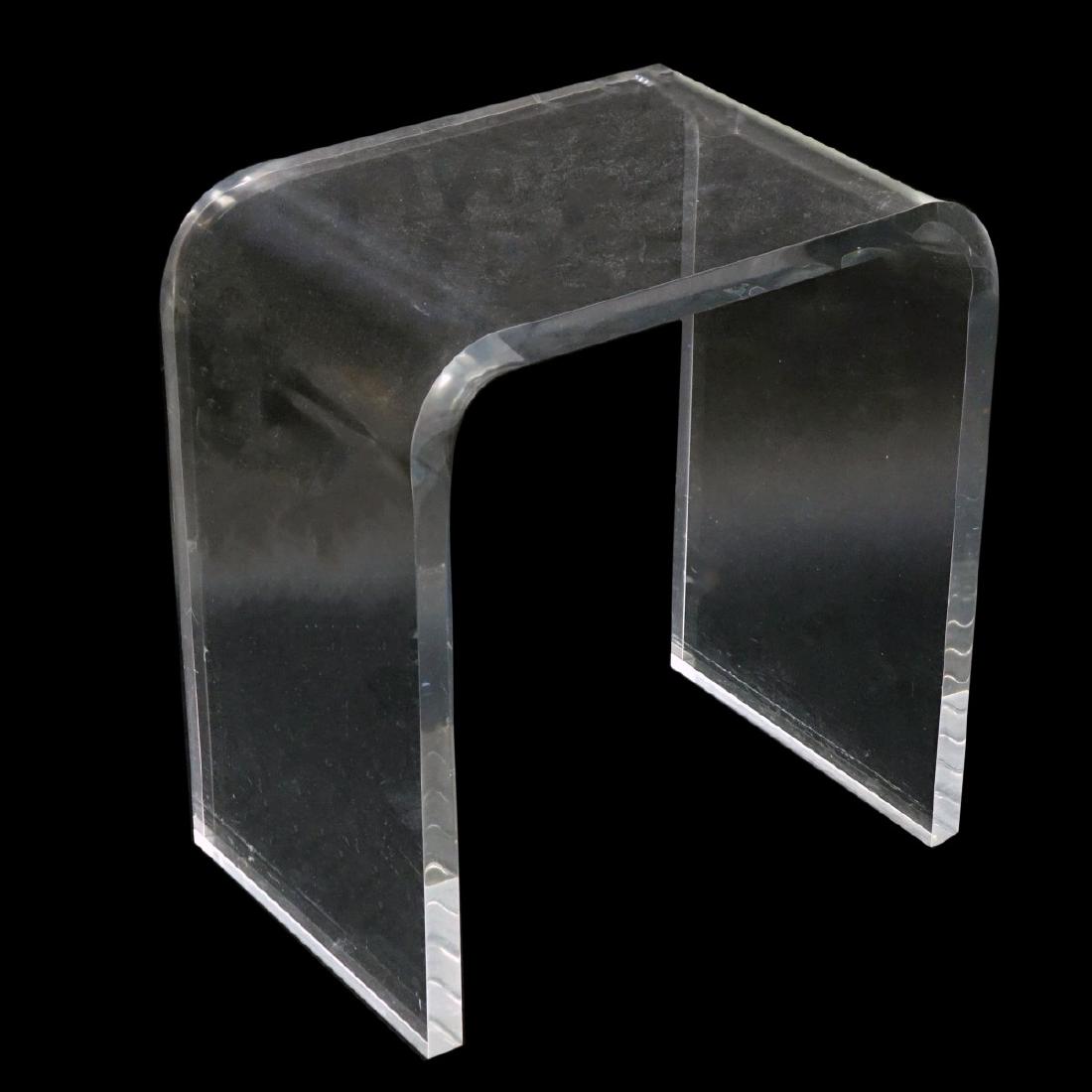 Vintage Acrylic Bench (1 of 3)