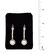 Diamond, Platinum and 14K Gold Earrings. - 3