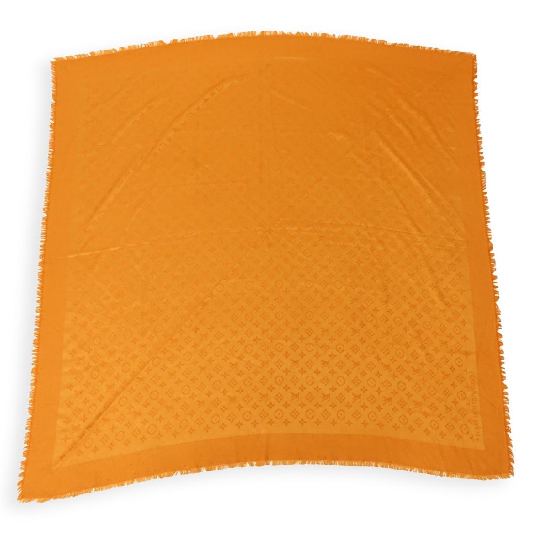 Louis Vuitton Mandarin Silk & Wool Shawl/Scarf (1 of 4)