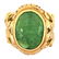 Antique Emerald and 14K Gold Ring - 2