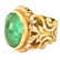 Antique Emerald and 14K Gold Ring - 3