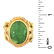 Antique Emerald and 14K Gold Ring - 5