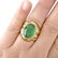 Antique Emerald and 14K Gold Ring - 6