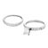 Diamond and Platinum Wedding Set - 3