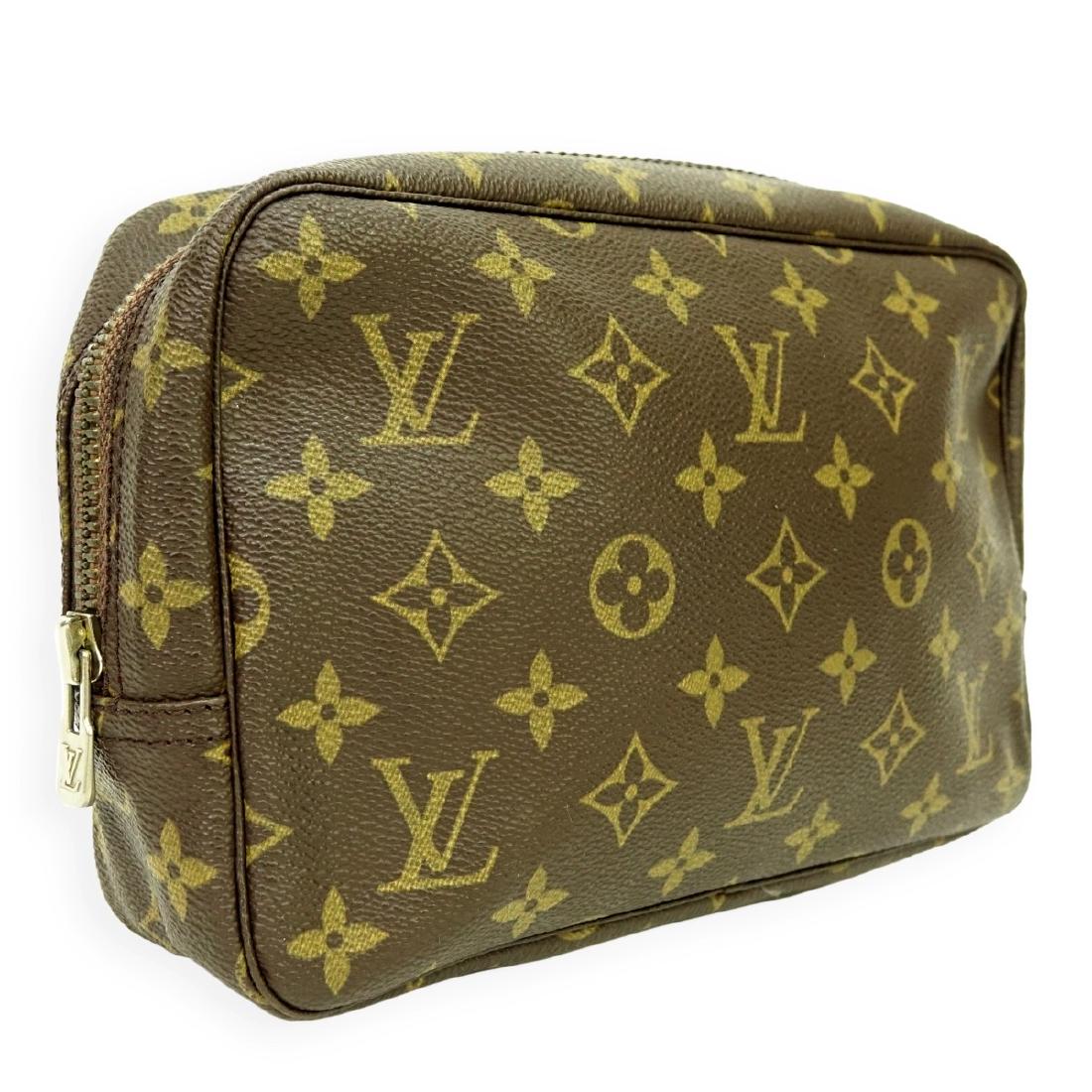 Louis Vuitton Brown Canvas Monogram Toiletry Pouch (1 of 8)