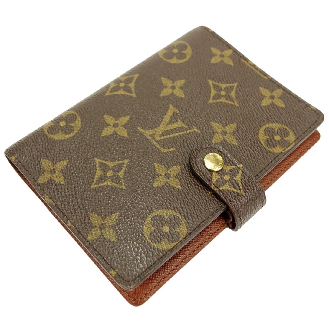 Louis Vuitton Brown Canvas Monogram Agenda Cover (1 of 5)
