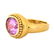 Amethyst and 14K Gold Ring - 3