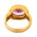 Amethyst and 14K Gold Ring - 4