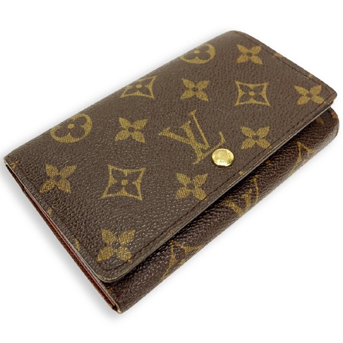 Louis Vuitton Brown Monogram Porte-Tresor Zip (1 of 5)