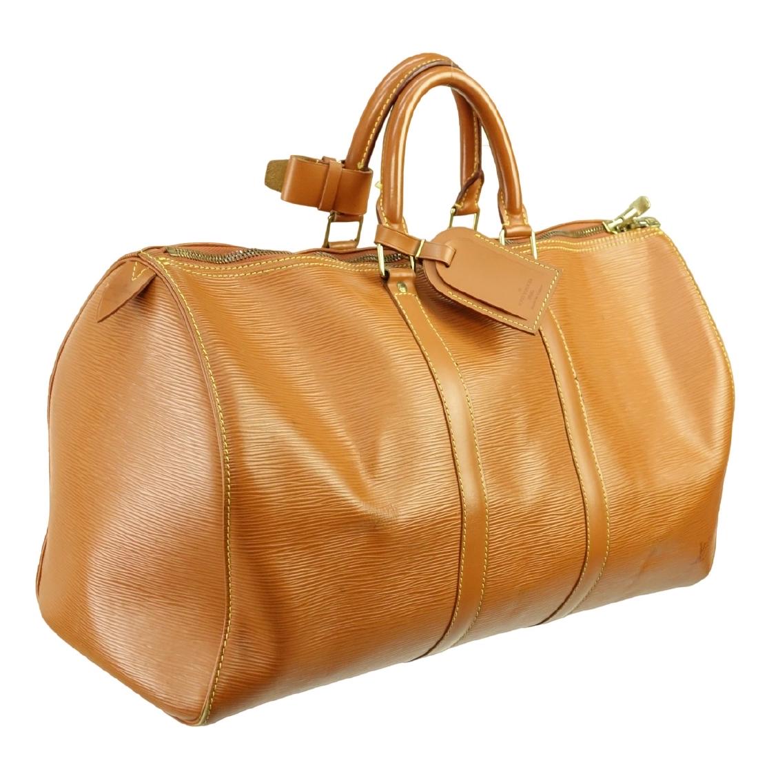 Louis Vuitton Gold Epi Leather Keepall 45 Bag (1 of 8)