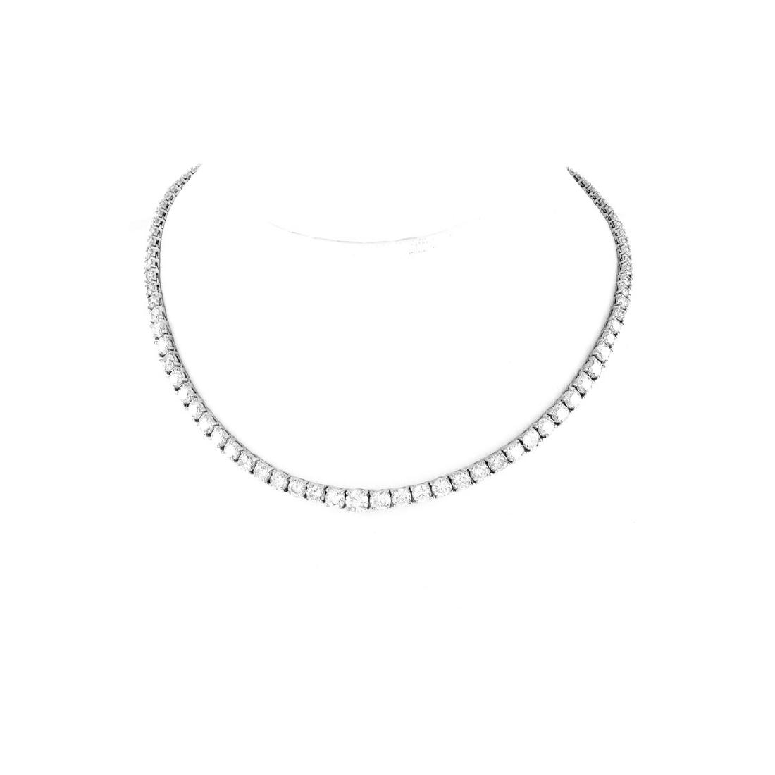 20.0 Carat Diamond and 14K Gold Necklace (1 of 3)