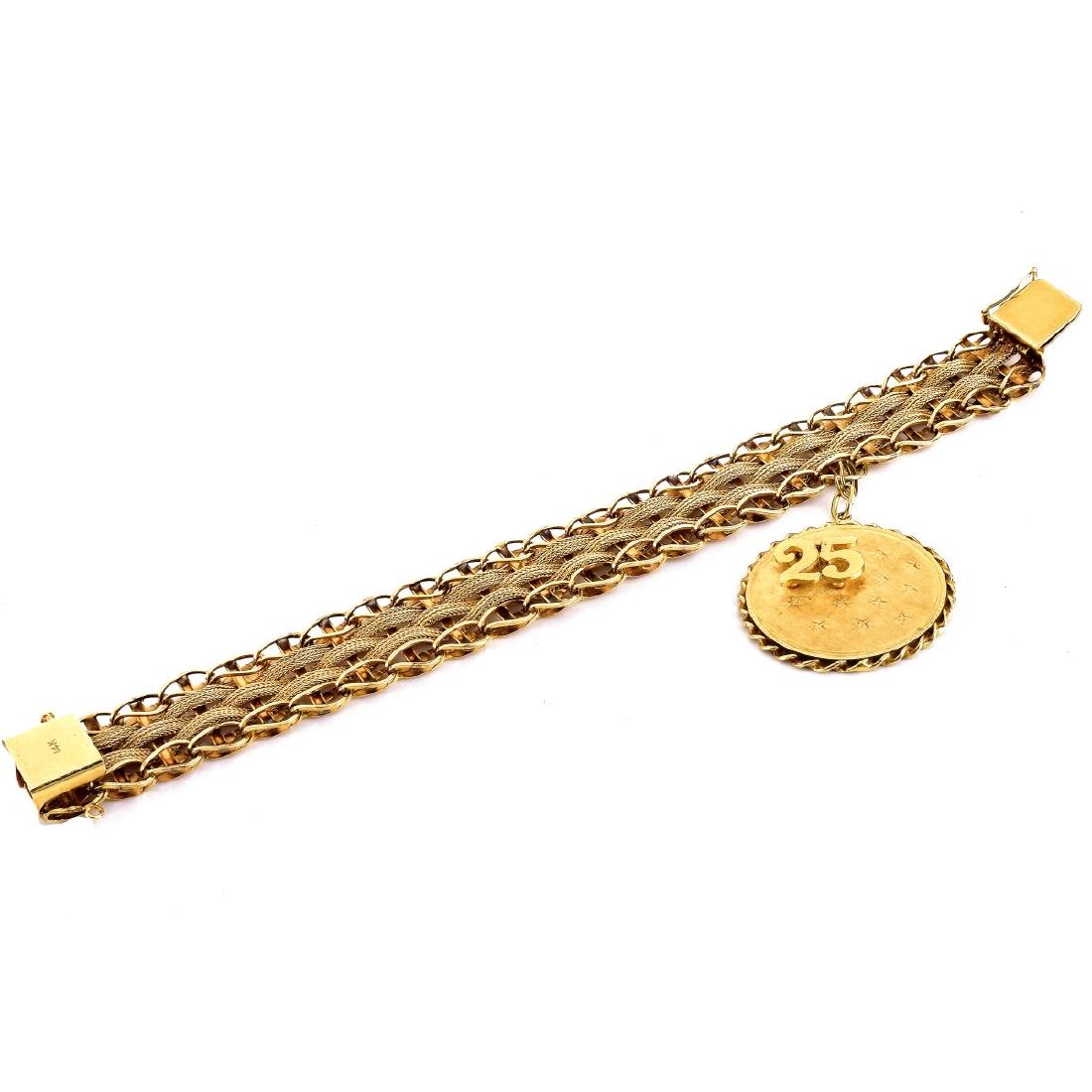 Vintage 14K Charm Bracelet (1 of 2)