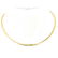 14K Gold Omega Necklace - 2