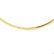 14K Gold Omega Necklace - 3