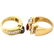 Two Gemstone, Diamond and Gold Rings - 5