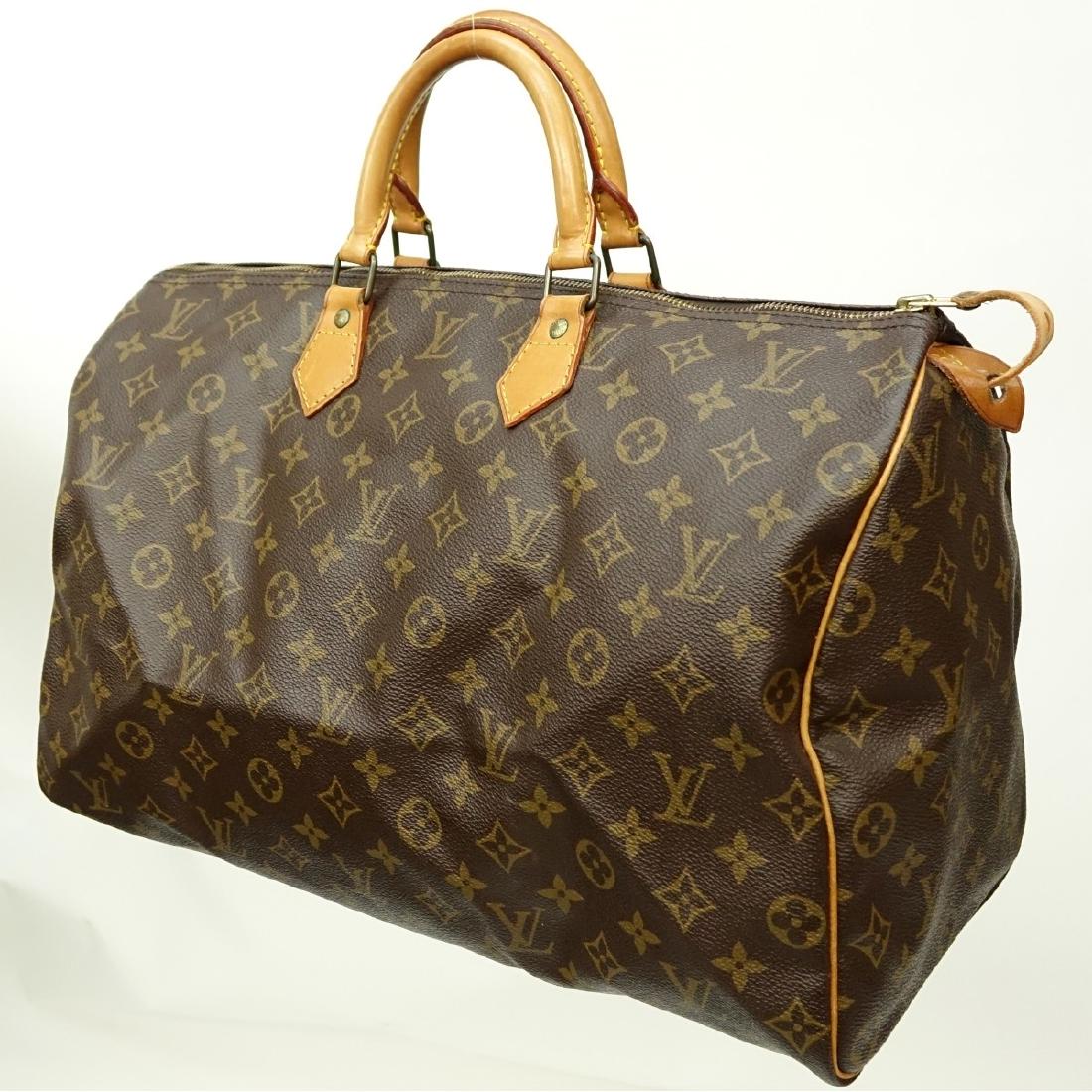Louis Vuitton Brown Canvas Monogram Speedy 40 Bag (1 of 8)