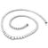 25.0ct Diamond and 18K Gold Riviera Necklace. - 3